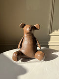Leather Bear - Decoratieve deurstop