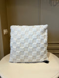 Chess kussen - Creme/Wit